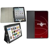 Houston Rockets - bball design on New iPad Case by Fosmon (for the New iPad)