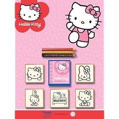 Multiprint Noris 631 5803 - Hello Kitty, 5er Stempel Set, 5 Stempel, sortiert