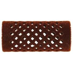 Metallwickler beflockt - 28 mm braun