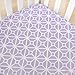 CoCaLo Mix & Match Lattice Fitted Sheet, Violet