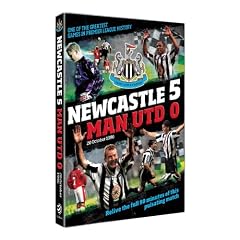 Newcastle United 5 - 0 Manchester United (1996) Howay 5-Oh [DVD]