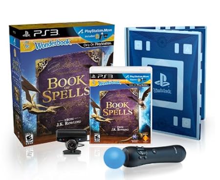 PS3 Wonderbook: Book of Spells PlayStation Move Bundle