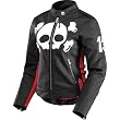 Icon Hella Crossbone Racer Women's Leather Street Bike Motorcycle Jacket