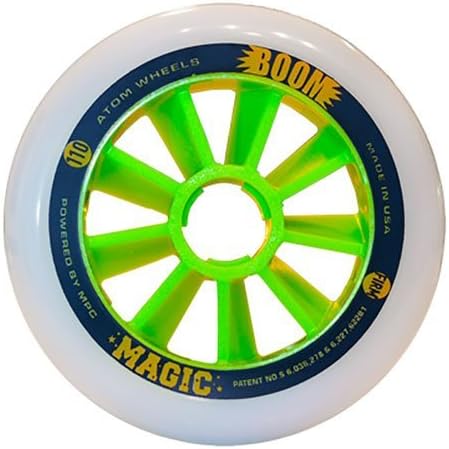 Atom Skates Boom Magic 100mm Inline Skate Wheels 2016 - Firm