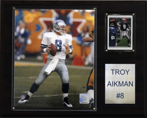 NFL Troy Aikman Dallas Cowboys Player Plaque