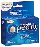 Acidophilus Pearls Active Cultures by Enzymatic Therapy - 90 Capsules