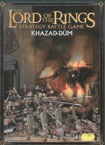 Games Workshop Lord of the Rings Khazad Dum Sourcebook