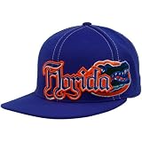 NCAA Top of the World Florida Gators Royal Blue Saga Flat Brim One-Fit Hat