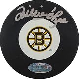 Willie O'Ree Boston Bruins Autographed Hockey Puck