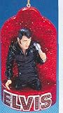 Elvis on Stage in Red - Really Bright and Sparkly!