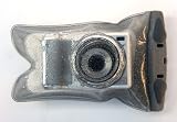 Produkt-Bild: AQUAPAC wasserdichte Kameratasche mit Hardlens, transparent/grau, Mini, 428