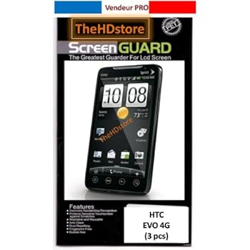 Films De Protection Écran Pour Htc Evo 4g - Lot De 3 [Appareils électroniques]