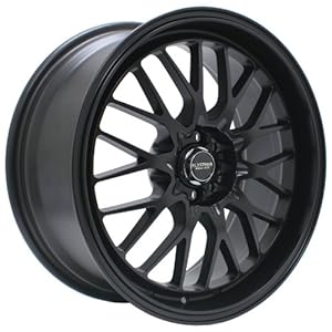 Kyowa Racing Evolve (Series 628) All Matte Black - 18 x 8 Inch Wheel