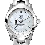Stanford University TAG Heuer Watch - Women's Link with Mother of Pearl Diamond Dial at M.LaHart