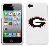 iPhone 4 Georgia Bulldogs White Snap on Superior Hard Cover