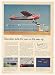 1953 Cessna Businessliner Airplane Barium Photo Print Ad