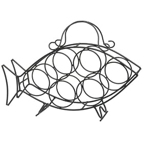 DII Fish Wine Rack by DII
