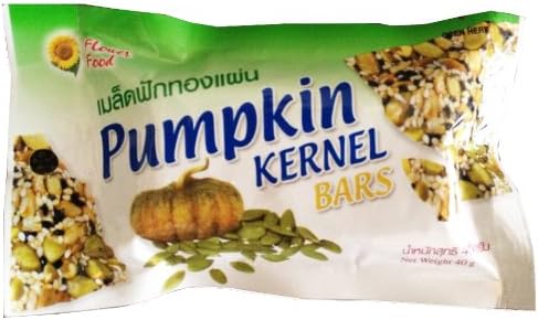 Vegan Cereal Bars Pumpkin Kernel Net Wt 40g (1.41 Oz) X 6 Pcs.