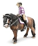 SCHLEICH 42039 PONYREITSET inkl. 13651 DARTMOOR PFERD NEUHEIT 2010