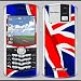 Blackberry 8100 Pearl british flag Skin 31001