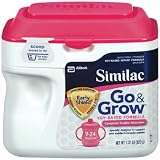 Similac Go & Grow Soy, Powder, 22-Ounces (Pack of 6) (Packaging May Vary)