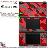 Nintendo DSi Skin Camouflage Red WraptorSkinz Skins (DSi NOT INCLUDED)