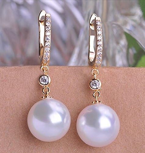 Maya Element Women's Fashion Vintage pearl Earrings jgm128 (gold)