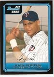 2006 Bowman Prospects B37 Juan Portes (Baseball Cards) Minnesota Twins (XRC - Extended Rookie Card)