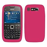 Hot Pink Gel Skin Case for Nokia E73 Mode T-Mobile