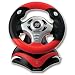 VR502 Carl Edwards Racing Plug and Play Steering Wheel