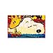 Search : Sticker (Rectangular) of Art Deco Snoopy with Woodstock