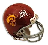 Troy Polamalu Autographed/Hand Signed USC Trojans Mini Helmet