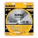 DEWALT DW3126 Series 20 12-Inch 60 Tooth ATB Thin Kerf Crosscutting Miter Saw Blade with 1-Inch Arbor