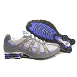 Nike Shox Turbo Mesh Silver Blue Men 10