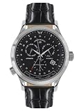 André Belfort - 410019 - Montre Homme - Automatique - Analogique - Bracelet Cuir Noir