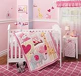 Bedtime Originals Bubblegum Jungle 3 Piece Bedding Set by Lambs & Ivy [並行輸入品]