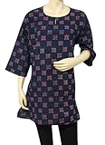 Attractive Designer Awesome Look Hand Block Print Cotton Kurta Blouse