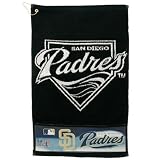 Buy San Diego Padres Black Woven Jacquard Golf Towel