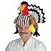 Plush Referee Turkey Hat Party Accessory (1 count) (1/Pkg)