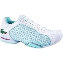 Womens Lacoste Repel White/Bahama Blue Tennis Shoes