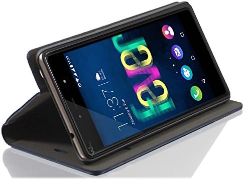 Case cover Wiko Fever - Wallet Flip Case Jean's pattern for Wiko Fever with 1 credit card / ID pocket money slots - French Brand Lincivius®