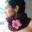 Crochet pattern textured snood / cowl teens to adults size (39) (Crochet Cowls)