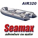 10.5 Feet Air Deck Inflatable Sport Dinghy Fishing Boat Sailing Raft - Seamax MSRP$1599