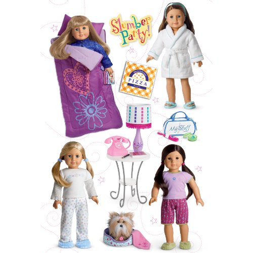 American Girl Crafts Sleepover Doll Stacked Stickers