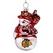 NHL Glitter Snowman Ornament