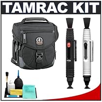 Tamrac 5510 Explorer 10 Camera Bag (Black) + Accessory Kit for Canon Rebel XSi, XS, T1i, XTi, 40D, 50D, Nikon D40, D60, D5000, D90, D300, D700, Olympus Evolt E-30, E-450, E-520, E-620, and Sony Alpha A200, A300, A350, A700 Digital SLR Cameras