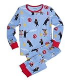 Hatley  Boys 2-7 Polo Pajama Set - Rescue Animals