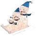Snowman Family on Toboggan Outdoor Decor
