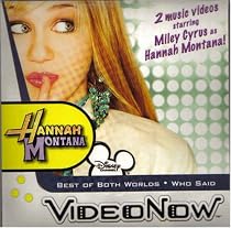 Videonow Personal Video Disc Volume HM 1 Hannah Montana - Best of Both Worlds - Who Said