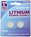 Lightwedge CR2016 Battery 2 Pack
